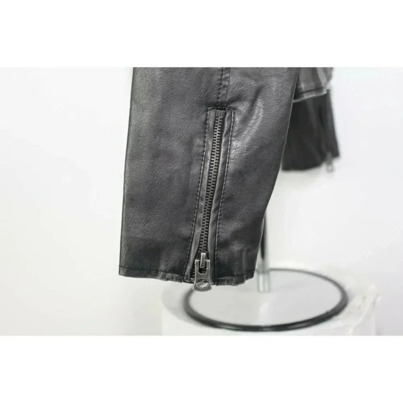 ladies LUCKY BRAND Leather Jacket size S - Picture 8 of 11